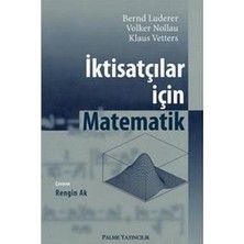 Palme Yayınevi İktisatçılar İçin Matematik