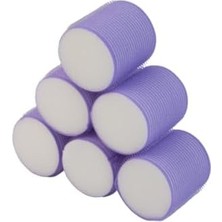 55X63 mm 6lı Cırtlı Süngerli Bigudi - 62