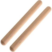 Calperia Kalın Ahşap Ritim Çubuğu - 2'li Paket