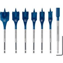 Calperia Yassı Freze Matkap Seti - 7 Parça, 16-32 mm