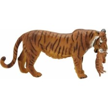 Calperia Vahşi Kaplan Figürü, 14 Cm, Çocuklar Için Eğlenceli Oyun