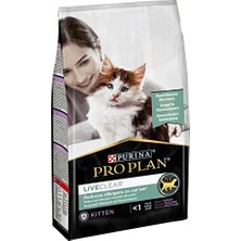 Pro Plan Liveclear Kitten Hindili Yavru Kedi Maması 1.4 kg