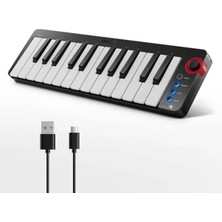 Calperia Taşınabilir 25 Tuşlu Mıdı Klavye