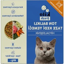 Calperia Taze Ton Balıklı Kedi Yemeği, Glutensiz Formülasyon