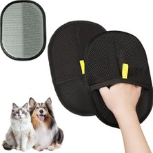 Kürk Mıknatıslı Tüy Temizleme Eldiveni 2’li Paket – Kedi ve Köpekler Için Parmaksız Evcil Hayvan Tüyü Çıkarıcı Eldiven – Kıyafet, Kanepe, Halı ve Araba Koltuğundan Tüyleri Kolayca Temizler