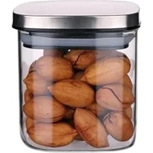 Calperia Hava Geçirmez Borosilikat Cam Kavanoz - 450 ml