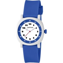 Captiva Analog Rakamlı 30 mt Suya Dayanıklı Spor Çocuk Kol Saati YN2026.M07