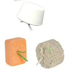 Calperia Kuşlar Için Mineral ve Enerji Gaga Taşı Seti