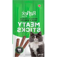 Calperia Tavuk ve Ördek Aromalı Kedi Ödül Çubuğu, 5 gr (3 Adet)