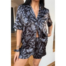 Coccolarsi Colori Del Mondo Saten Kısa Pijama Takımı CDM1617