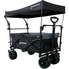 Calperia Katlanabilir Vagon - Uv Engelleyici Gölgelik ile Büyük Kapasiteli