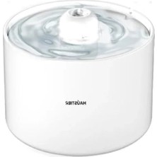 Calperia Seramik Otomatik Kedi Su Sebili, Ultra Sessiz, 2lt Kapasiteli