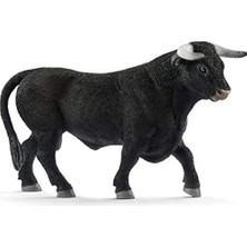Calperia Gerçekçi Siyah Boğa Oyuncak Figürü