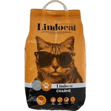 Charme Kadife Çiçeği ve Amber Kokulu Iri Tane Kedi Kumu 10 Lt