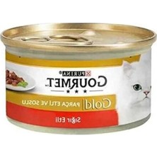 Calperia Parça Etli Sığır Etli Yaş Kedi Maması 85 G