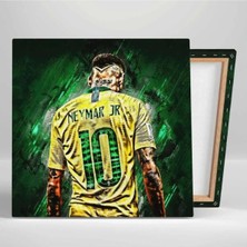 Şehzat Brezilya Futbol Taraftar Kanvas Tablo AR030176