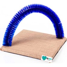 Bypet Fırçalı Kedi Kaşınma Sürtünme ve Masaj Tahtası (Mavi)          [enerji Sınıfı A+]