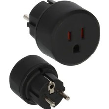 Calperia Seyahat Uyumlu Topraklı Adaptör - IP20 Lisanslı