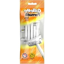 Calperia Kullan At Tıraş Bıçağı - 10 Adet Çift Bıçaklı, Krom Kaplama