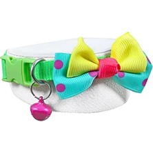 Calperia Ayarlanabilir Zilli Kumaş Kedi ve Köpek Tasması