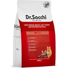 Premium Düşük Tahıllı Sığır Etli Yetişkin Kedi Maması 1 kg