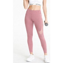 Nike Pro Sculpt High Women Tigh Kadın Yüksek Bel Tam Boy Tayt Soft Yumuşak Toparlayıcı Tayt Pembe