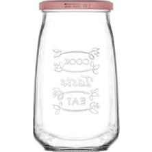 Calperia 1050 cc Hacminde Yüksek Kalite Lav Cam Kavanoz