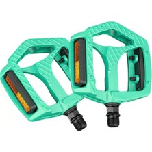 ForteGT Xbyc 1809 Bilyalı Bisiklet Pedalı Mtb Alüminyum Alaşımlı Reflektörlü Pedal Cam Göbeği Renk