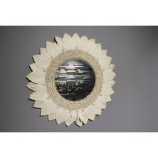 Makrome Duvar Aynası Model 1  Veralya Tech