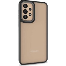 Galaxy A73 5g Için Kılıf Bright Siyah [galaxy A73 5g ile Uyumlu Kılıf - Siyah]