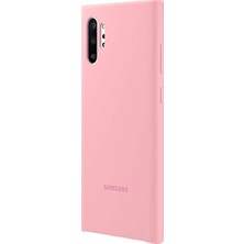 Galaxy 10 Plus Silikon Cep Telefonu Kılıfı, Pembe