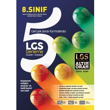 Borealis Yayıncılık Altın Oran 8. Sınıf Lgs Deneme Sözel + Sayisal