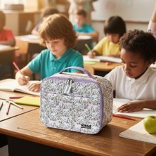 Çocuk Beslenme Çantası, Kız Çocukları Için Öğle Yemeği Kutusu - Termal Yalıtımlı Kız Çocuk Beslenme Çantası, Kreş ve Okul Için Küçük Öğrenci Öğle Yemeği Kutusu -