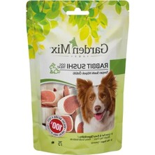Calperia Garden Mix Tavşan Sushi Köpek Ödülü, 75 G