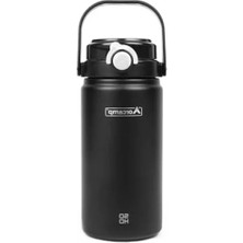 Calperia 1000 ml Kapasiteli Siyah Termos - Çift Katmanlı Vakum