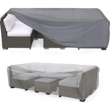 Calperia Su Geçirmez Bahçe Mobilyası Örtüsü - 260 x 160 x 80 cm