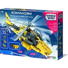 Calperia Motorlu Kurtarma Helikopteri Yapım Seti ile Mekanik Keşif