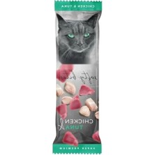 Calperia Tavuk ve Ton Balıklı Yumuşak Atıştırmalık, 10 gr x 24 Adet