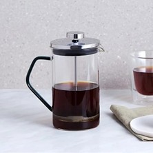 Calperia Borosilikat Cam French Press - Cool Green Renk, 600 ml