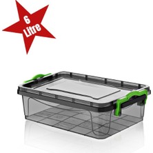 Sığ Saklama Kutusu 6 Litre Veralya Tech