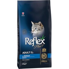 Plus Yetişkin Kediler Için Somonlu Kedi Maması, 15 kg