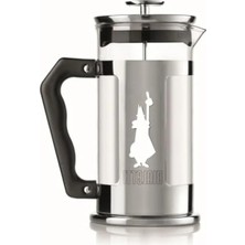 Calperia 350ML Kapasiteli Paslanmaz Çelik French Press, Bulaşık Makinesinde Yıkanabilir Cam Sürahi