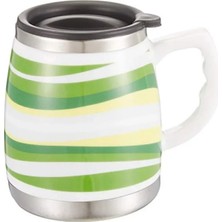 Calperia Unisex Paslanmaz Çelik Kupa, 400ML Hacim