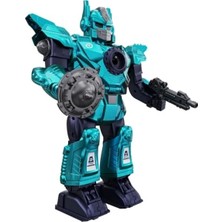 Calperia Sesli Işıklı Müzikli Buhar Çıkartan Robot, 34 cm