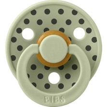 Bibs Studio Polka Small Kauçuk Emzik -Sage Iron