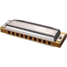 Calperia Kaliteli Ahşap Gövde ile Diatonik Blues Harp