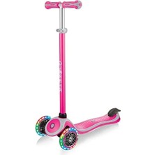 Calperia Işıklı Tekerlekli Scooter, 4 Kademeli T-Bar ile