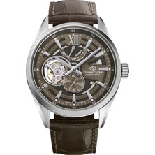 Orient Star RE-AV0139Y00B Kurmalı Otomatik Deri Kordon Gri Safir Cam 10 Atm 41 mm Erkek Kol Saati