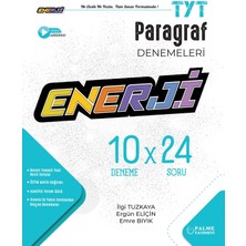 Palme Yayınevi Hazırlık Enerji Yks Tyt Paragraf 10 X 24 Denemeleri
