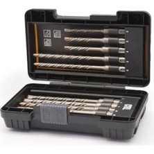 Calperia Tungsten Karbür Sds-Plus Beton Matkap Uç Seti, 10 Parça